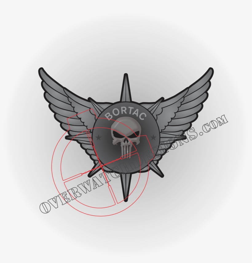 Bortac Punisher Sticker - Bortac, transparent png #4515393