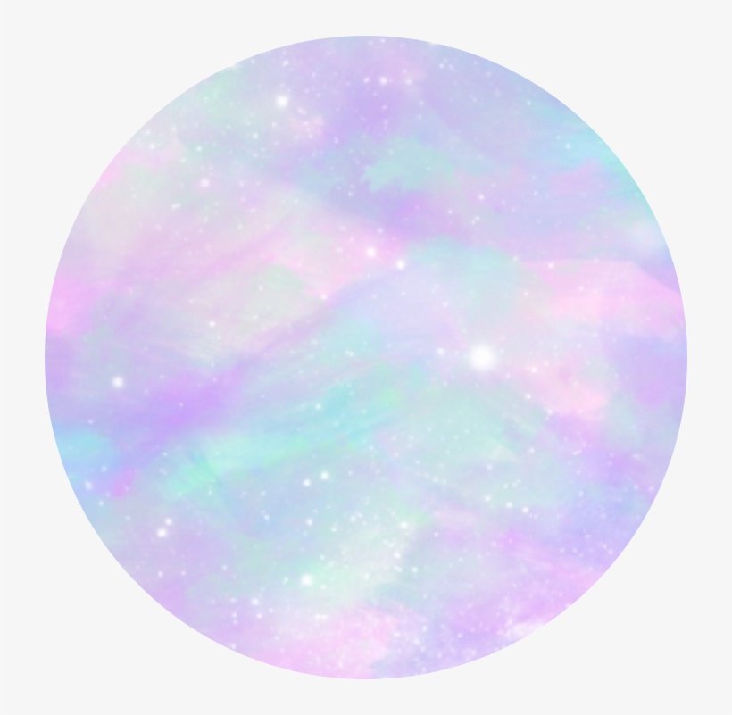 Icon Edit Aesthetic Tumblr Kpop Aesthetic Galaxy Pink - Pastel Circle  Transparent Background - Free Transparent PNG Download - PNGkey
