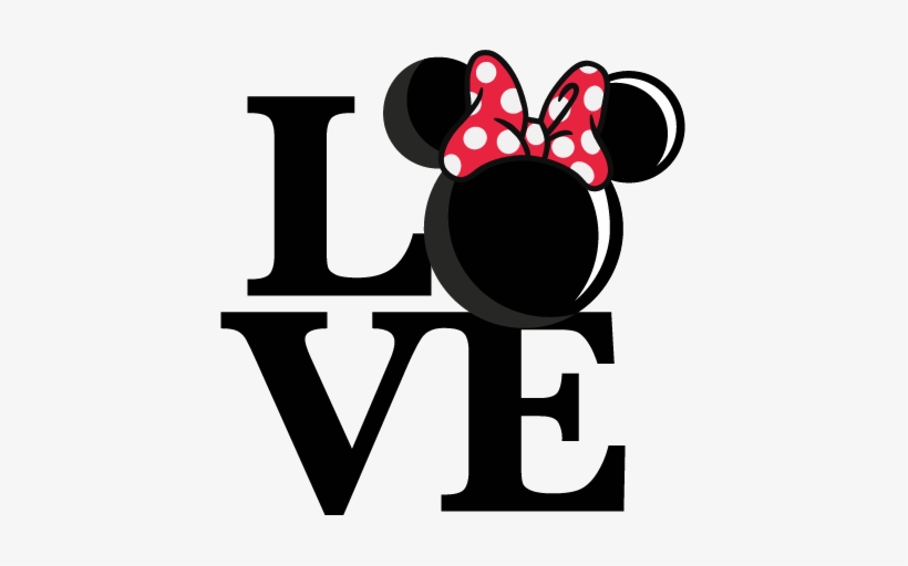 Download Love Mouse Girl Title Svg Scrapbook Cut File Cute Clipart ...