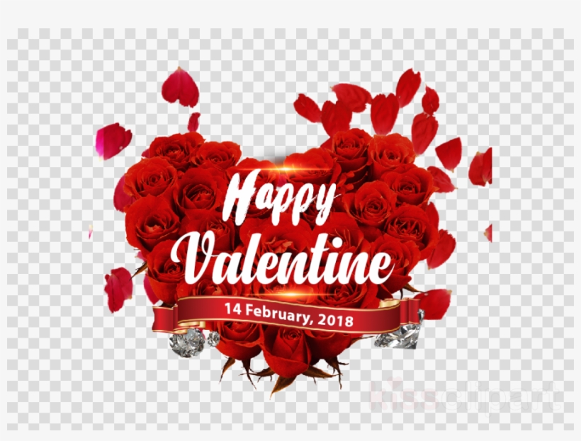 Free Psd Flyer Valentine Clipart Valentine's Day February - Happy February 14 Feb Valentine Day, transparent png #4730059