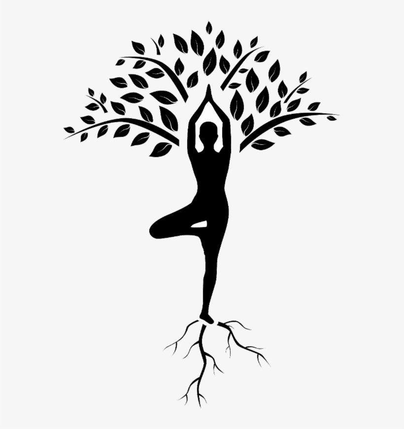 Image of Hand Drawn Vector Illustration Of Girl Doing Yoga Pose .-FL735464-Picxy