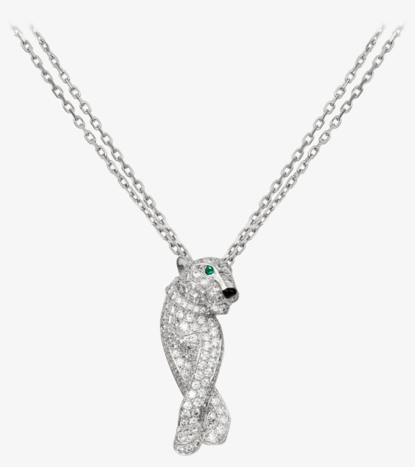 panther diamond necklace