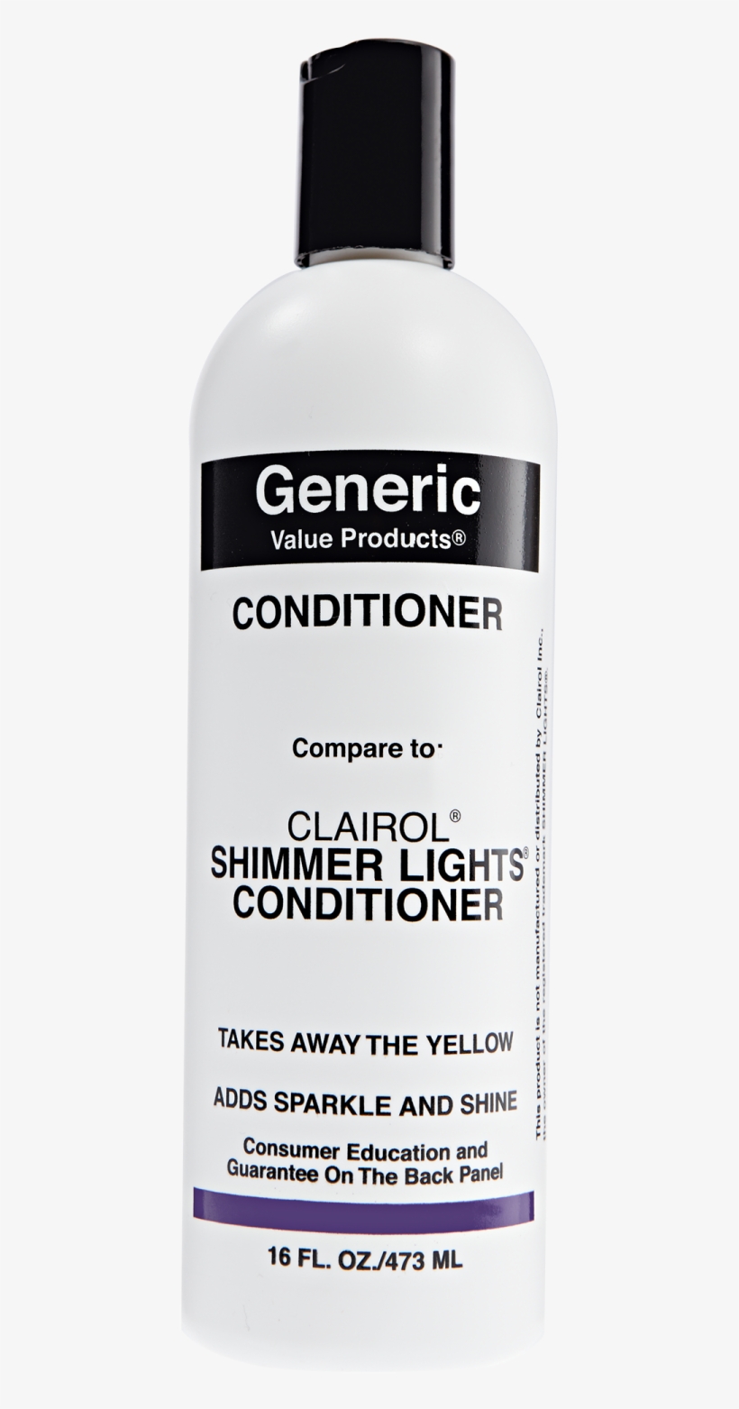 Conditioner Compare To Clairol Shimmer Lights Conditioner - Generic Value Products Tea Tree Oil Shampoo 33.8 Oz, transparent png #4797899