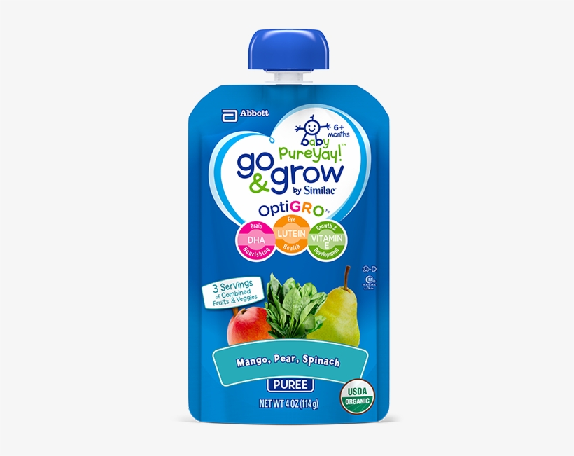Newlook-logo Baby Food Squeeze Pouch With Pear, Mango - Go And Grow Squeeze Pouch, transparent png #480480