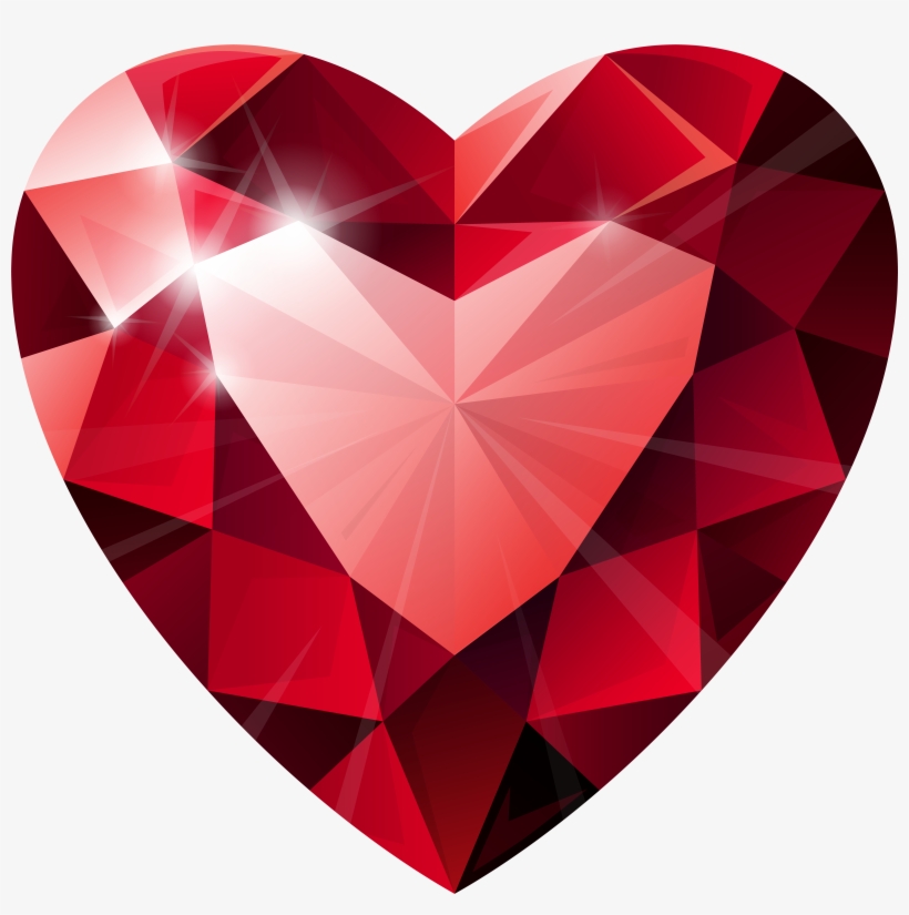 Diamond Heart Transparent Png Clip Art Image Free Transparent Png Download Pngkey