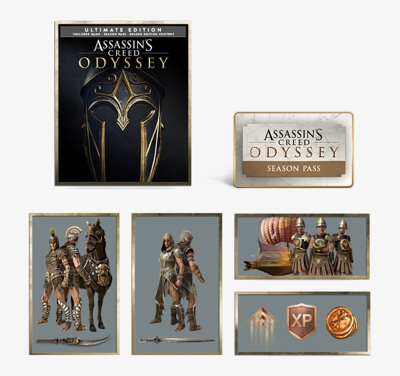 Assassin's Creed Odyssey Ultimate Edition - Assassins Creed Odyssey Ultimate Edition Kronos Pack, transparent png #4808864