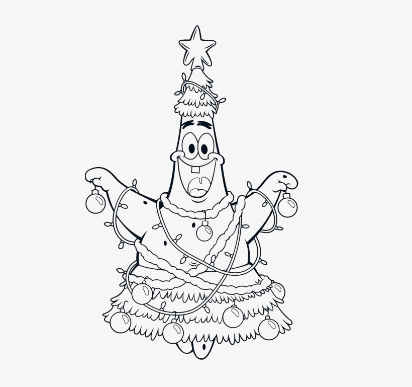 Spongebob Coloring Pages Christmas | Tramadol Colors