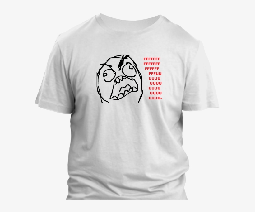 Ffuuu - Meme Faces - Justin Beaver T Shirt - Free Transparent PNG ...