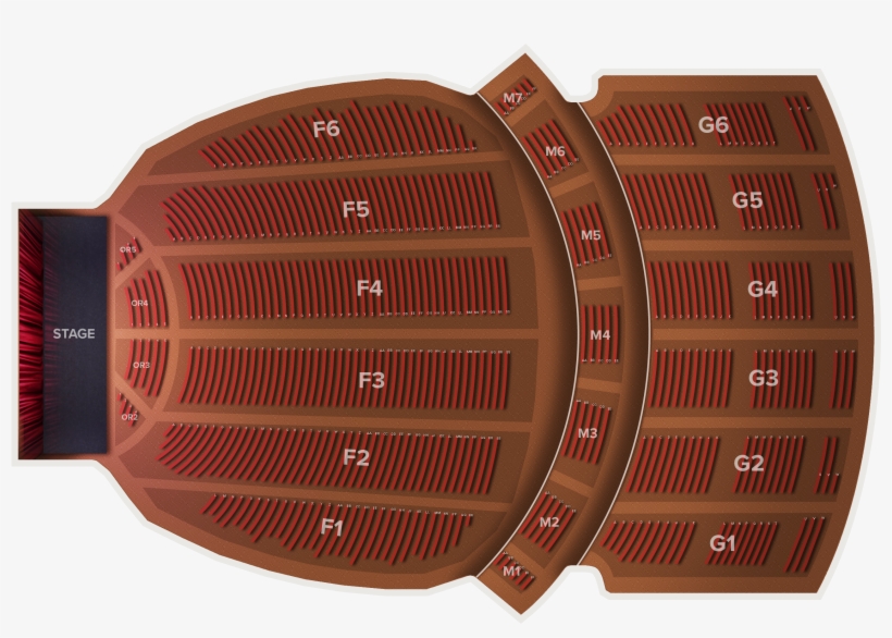 Fox Theatre Seating Chart Detroit