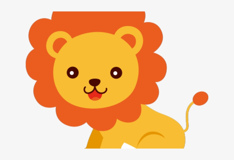 Download Transparent Baby Lion Cartoon Free Transparent Png Download Pngkey