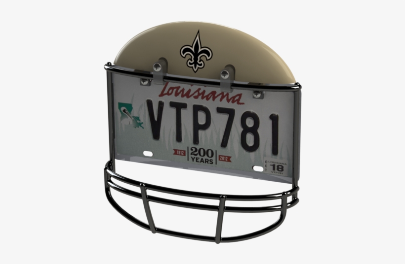 New Orleans Saints Helmet Frame - New Orleans Saints, transparent png #491252