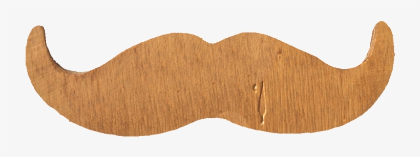 Basic Wood Small Moustache - Green, transparent png #4905298