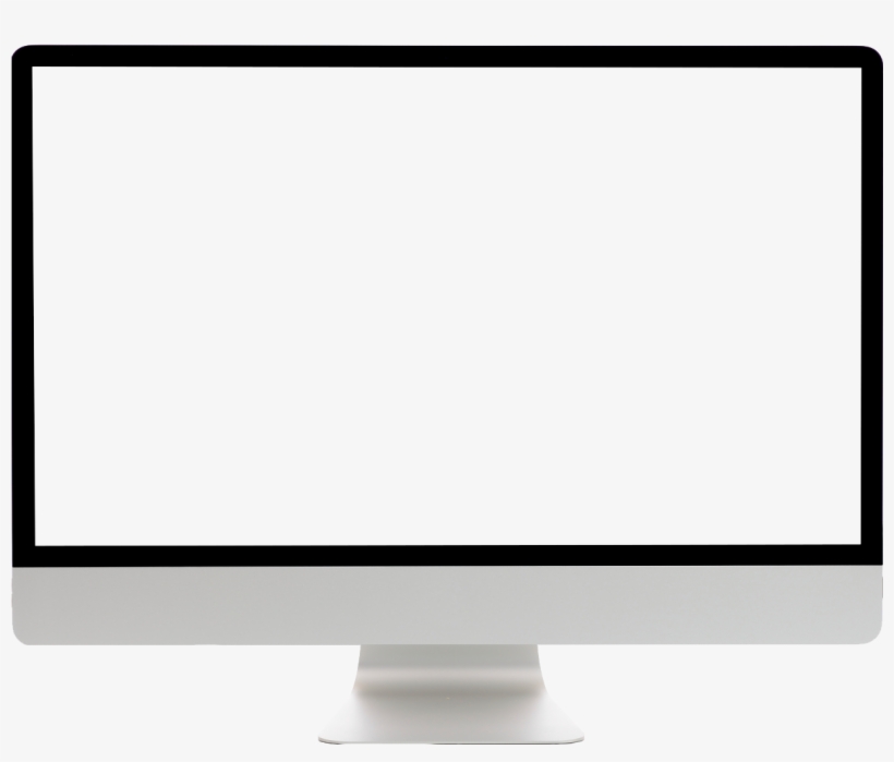 Mac Transparent Image - Blank Computer Screen - Free Transparent PNG