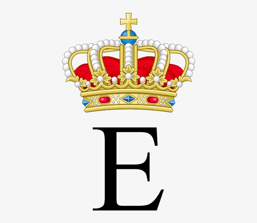 Royal Monogram Of Princess Elisabeth Of Belgium - Upper And Lower Case E, transparent png #4928328
