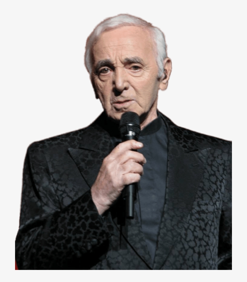 Charles Aznavour Tuxedo - Charles Aznavour Rest In Peace, transparent png #4944857