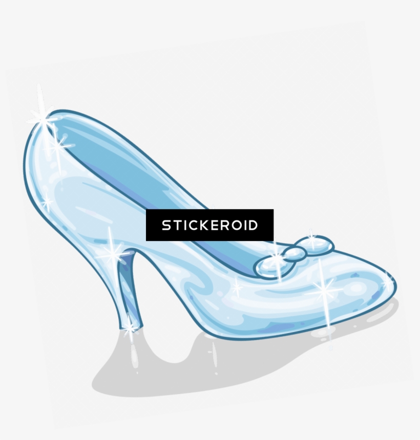 cinderella glass slippers picture clipart