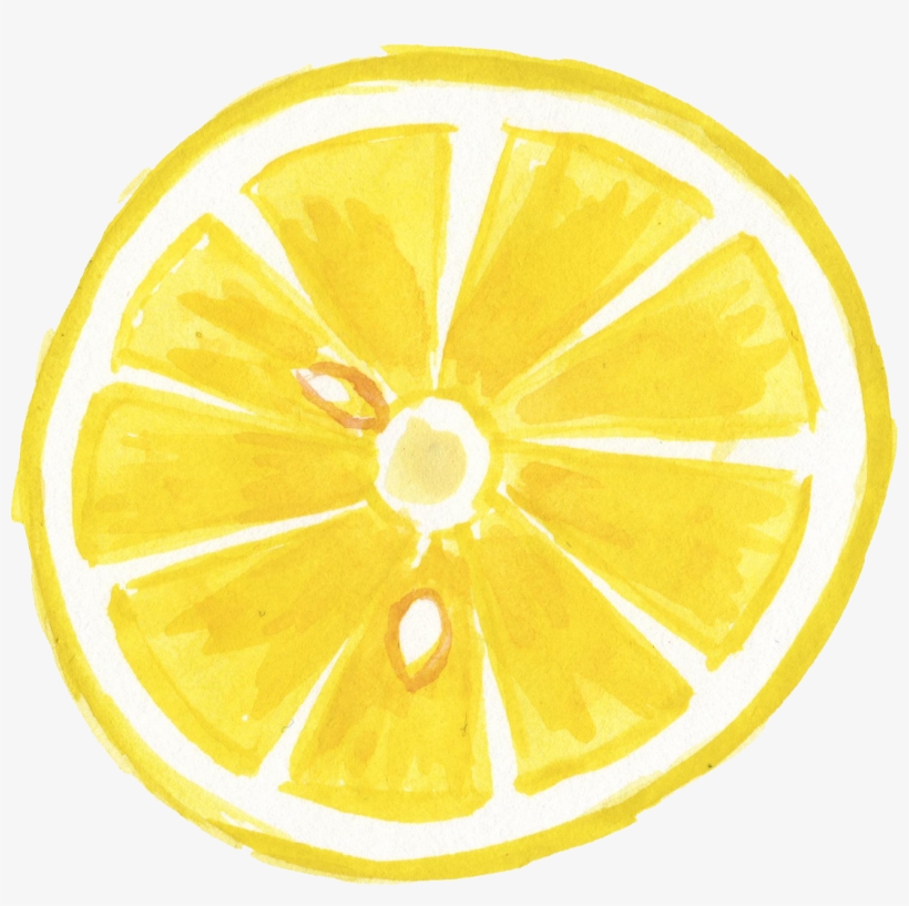 Graphic Royalty Free Lemon Svg Watercolor - Watercolor Lemon Transparent, transparent png #52466