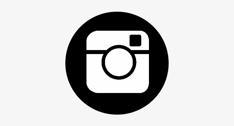 Circle Instagram Logo Black And White