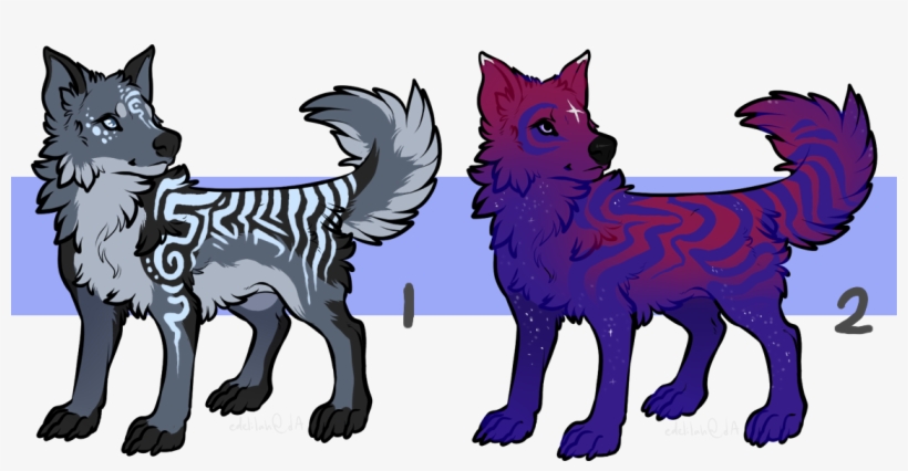 Wolf Or Dog Adopts - Cartoon - Free Transparent PNG Download - PNGkey