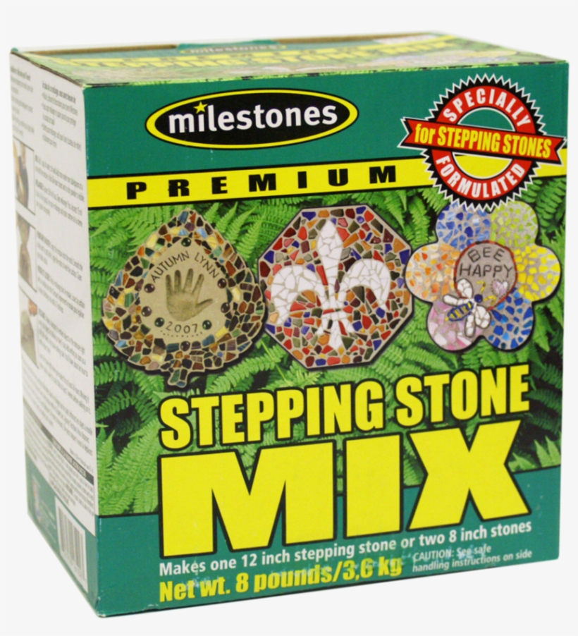 Pour The Cement In Until Level With The Top Of The - Midwest Products Stepping Stone Mix 8lb Box -, transparent png #5086068