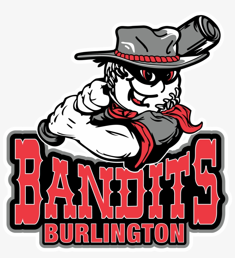 Bandits Logo - Burlington Bandits Baseball - Free Transparent PNG ...