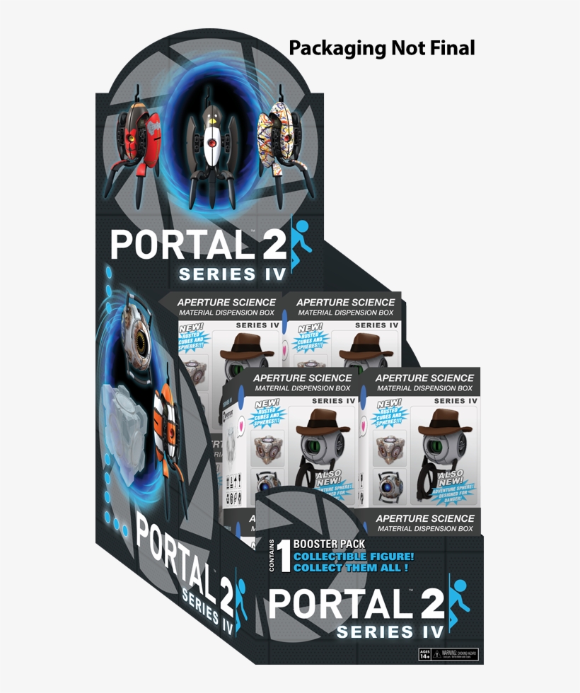 Series 4 Collectible Figures Portal 2 Toys Free Transparent - roblox toys series 4 free transparent png download pngkey