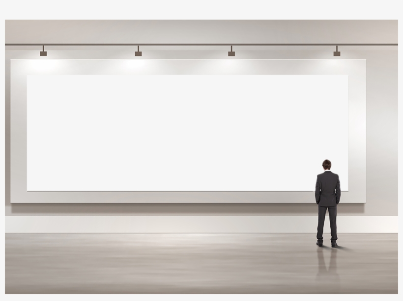 Blank Canvas Png Image Free Download Man Who Stops Advertising