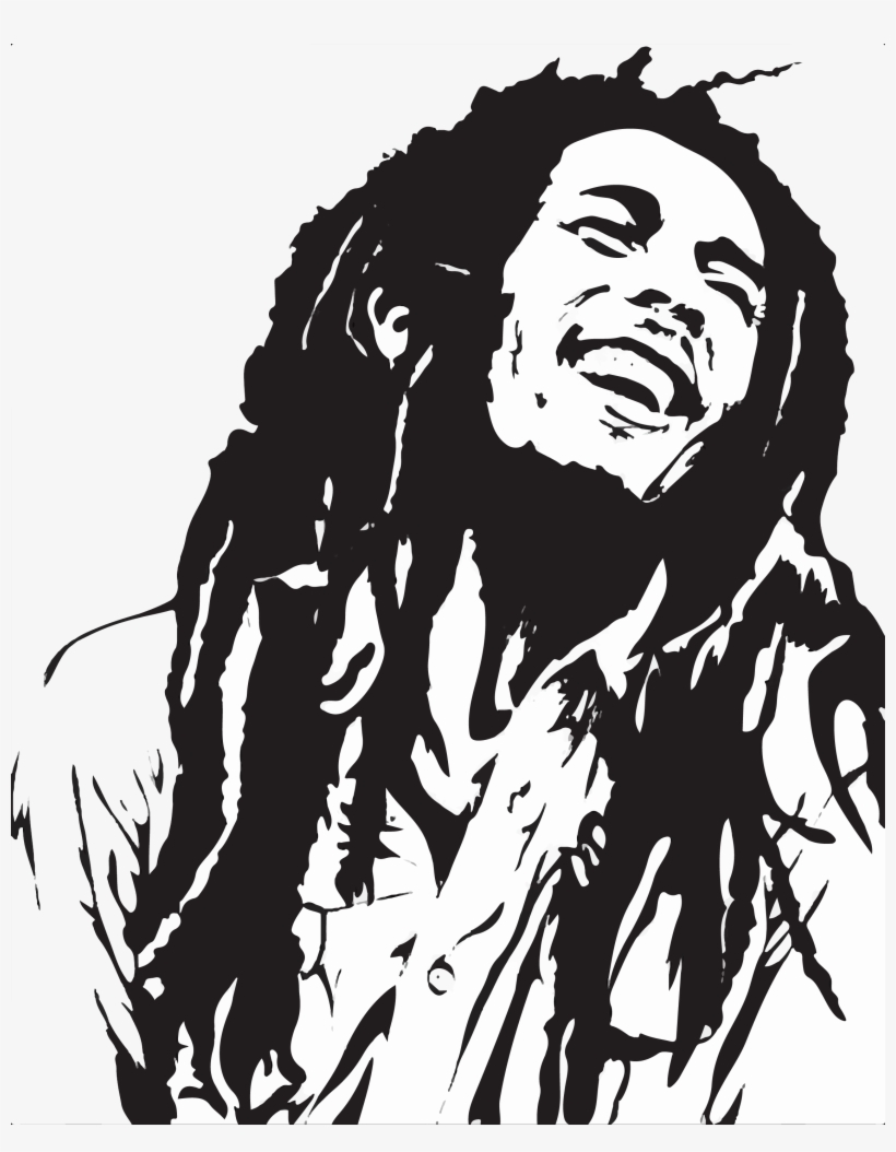 Royalty Free Download Bob Marley Png Sketch Pinterest - Bob Marley Png ...