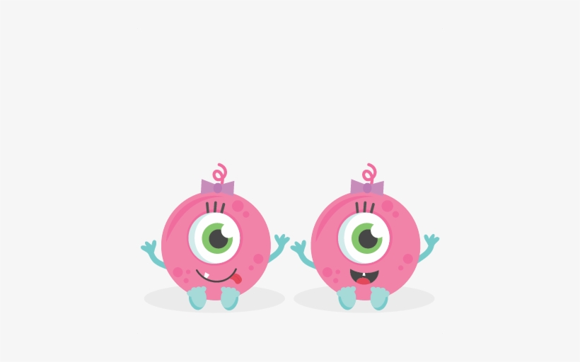 Download Twin Baby Girl Monsters Svg Scrapbook Cut File Cute ...