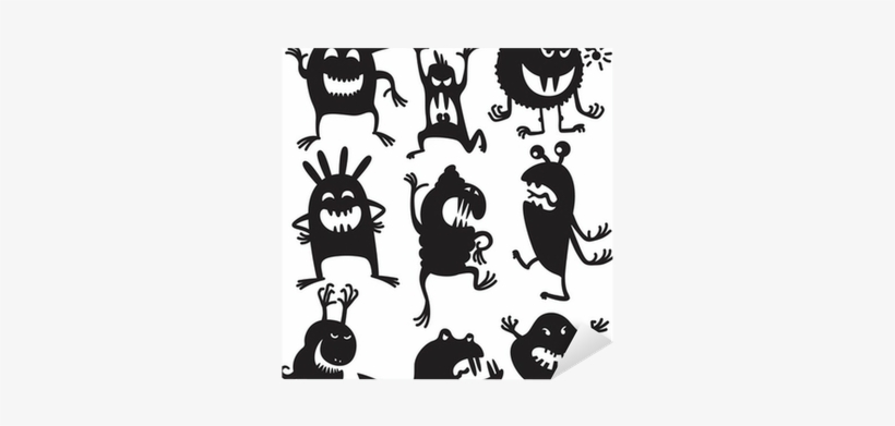 Download Monster Silhouette Png Download Siluetas Monstruos Free Transparent Png Download Pngkey
