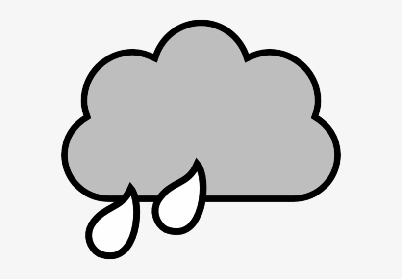 Cloud Black And White Storm Cloud Clipart Black And Raincloud Clipart Free Transparent Png Download Pngkey