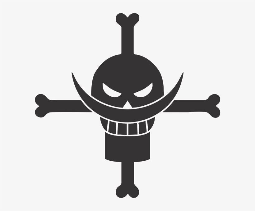 Whitebeard 1 One Piece - One Piece Whitebeard Logo - Free Transparent