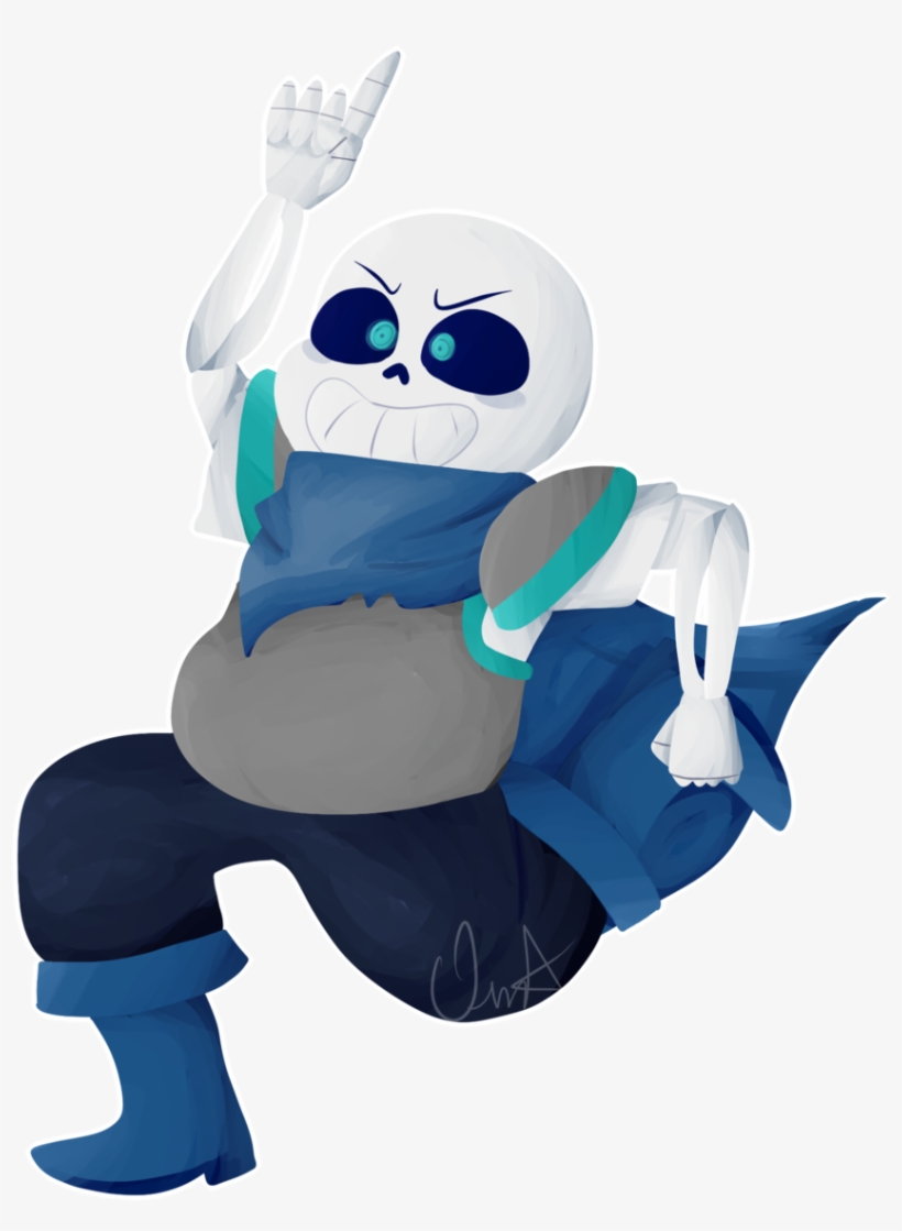 Underswap Sans No Background Free Transparent Png Download Pngkey