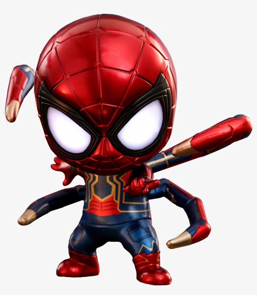 Infinity War - Iron Spider Man Cosbaby - Free Transparent PNG Download ...