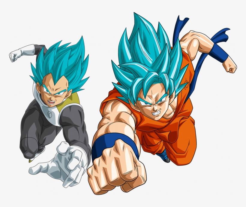 Goku Vegeta Super Saiya Dragon Ball PNG - Free Download