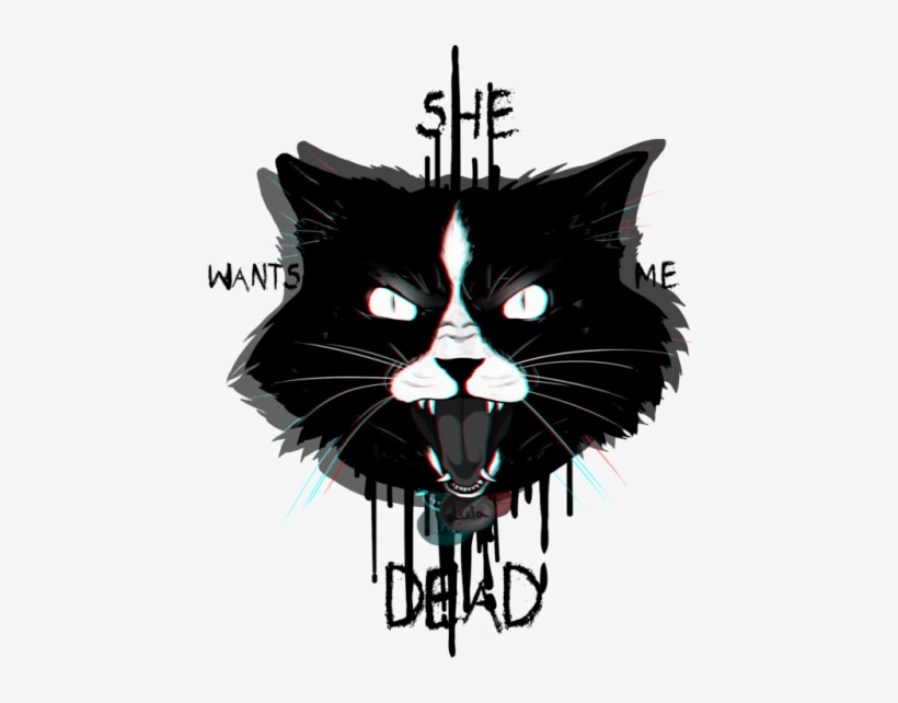 Yay New Cats On My Redbubble Hope You Will Like Them - Lula She Wants Me Dead, transparent png #5457680