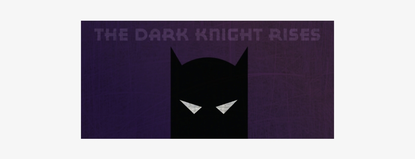 New Minimalist Poster For The Dark Knight Rises Free Transparent Png Download Pngkey