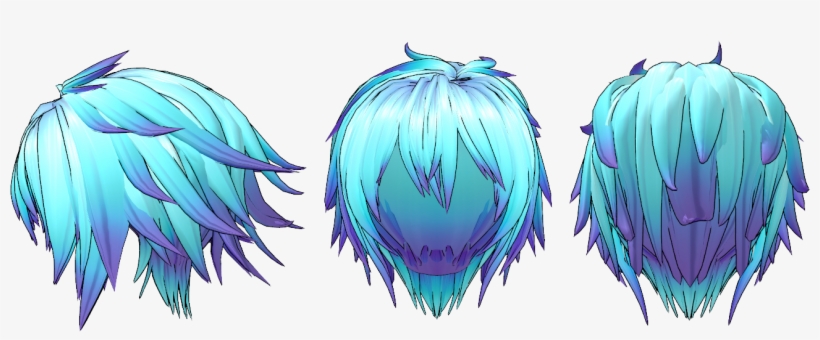 anime boy hairstyles side view