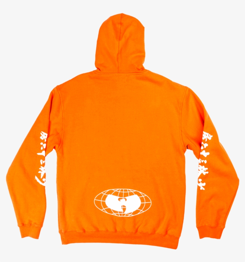 Wu-tang Hoodie - Orange - Wu Wear - Shaolin And Wu Tang, transparent png #557064