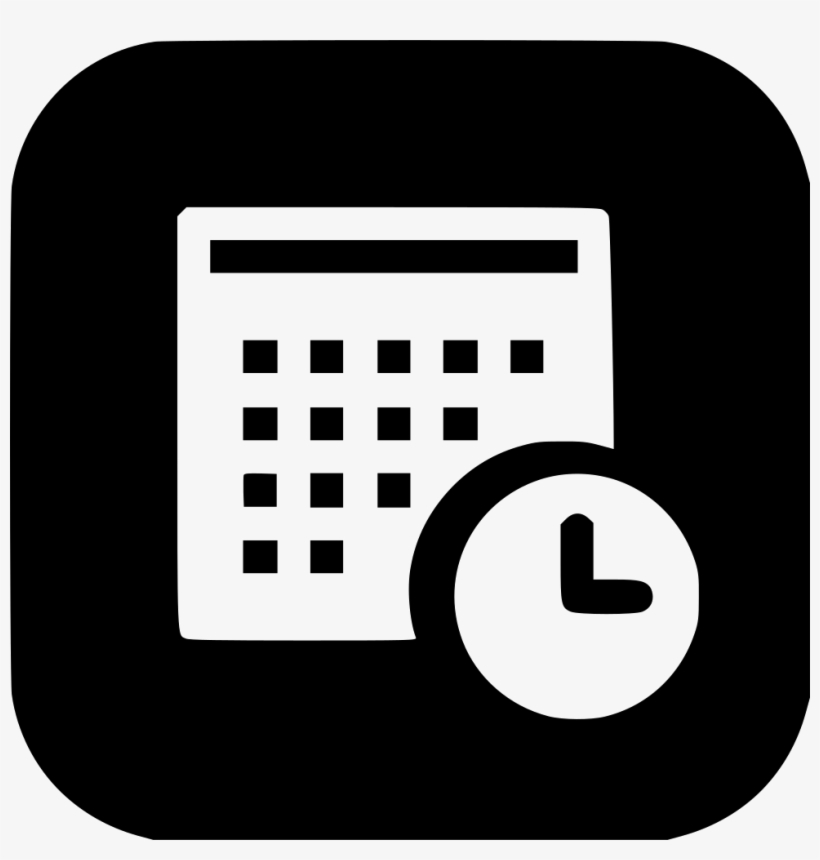 Png File Svg Time Schedule Icon Free Transparent Png Download