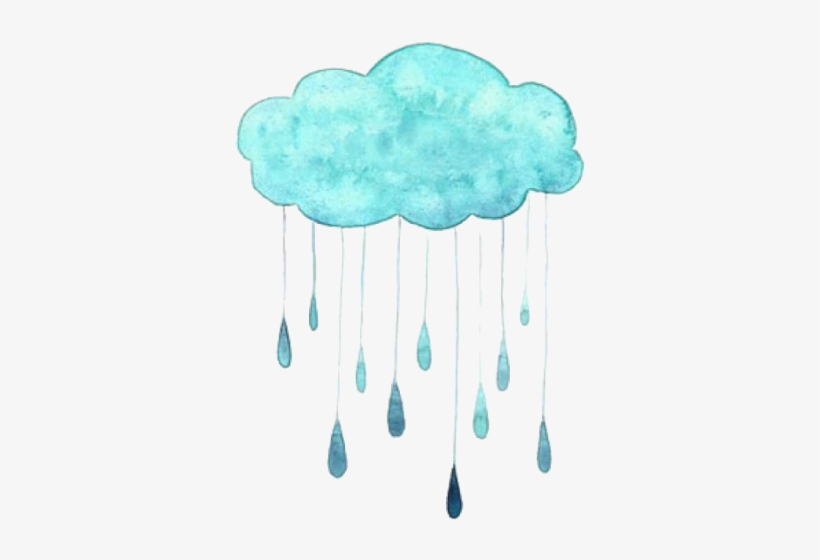 cloud rain raindrops watercolor bluewatercolor icicle free transparent png download pngkey cloud rain raindrops watercolor