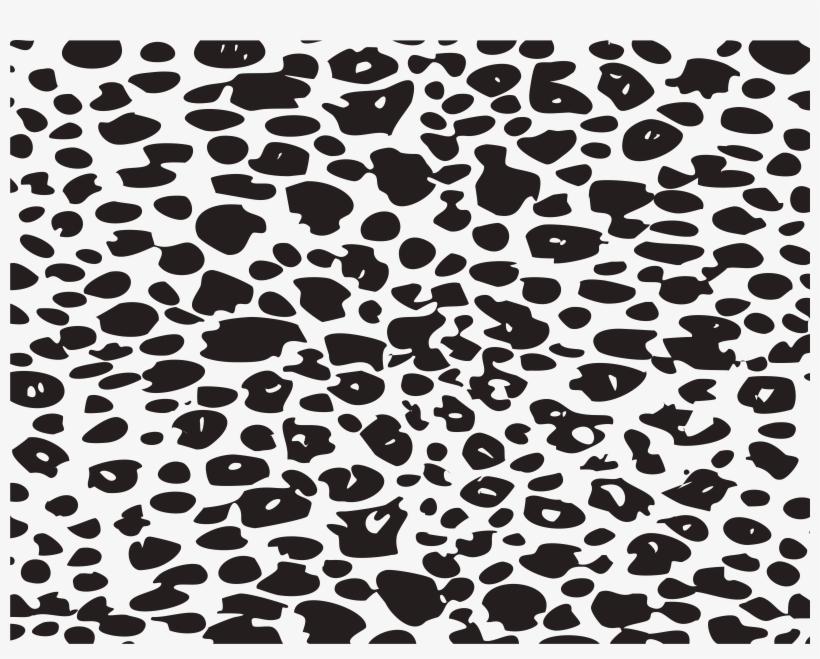 Jpg Library Download Leopard Black And White Animal - Free Transparent ...