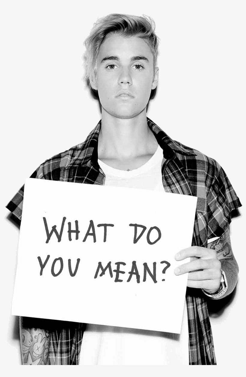 What Do You Mean - Justin Bieber What Do You Mean, transparent png #5600119