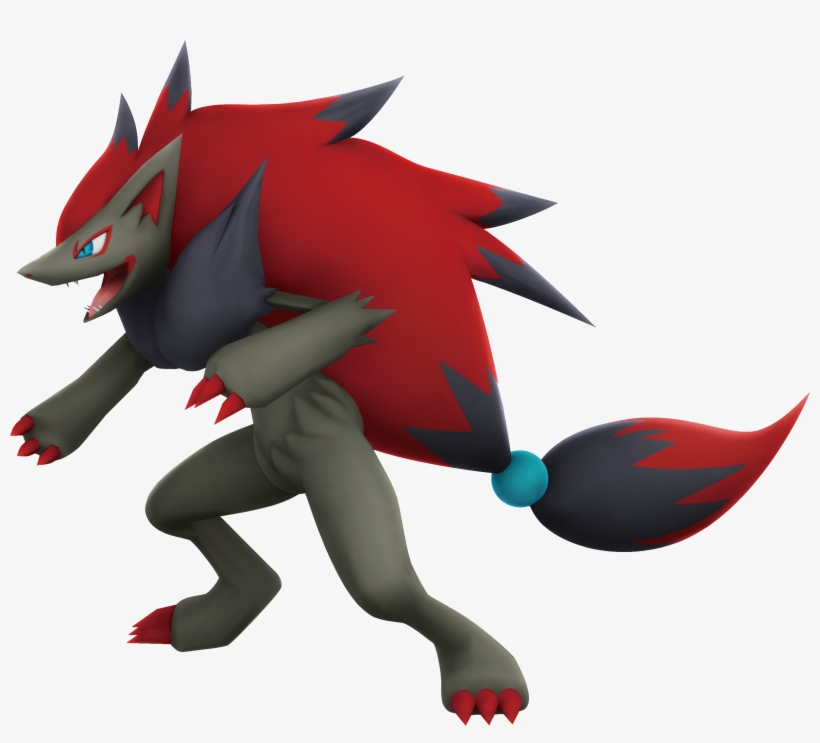 Pokemon Loytrino Koyklaki Zoroark Mega Dwro Mini Free Transparent Png Download Pngkey