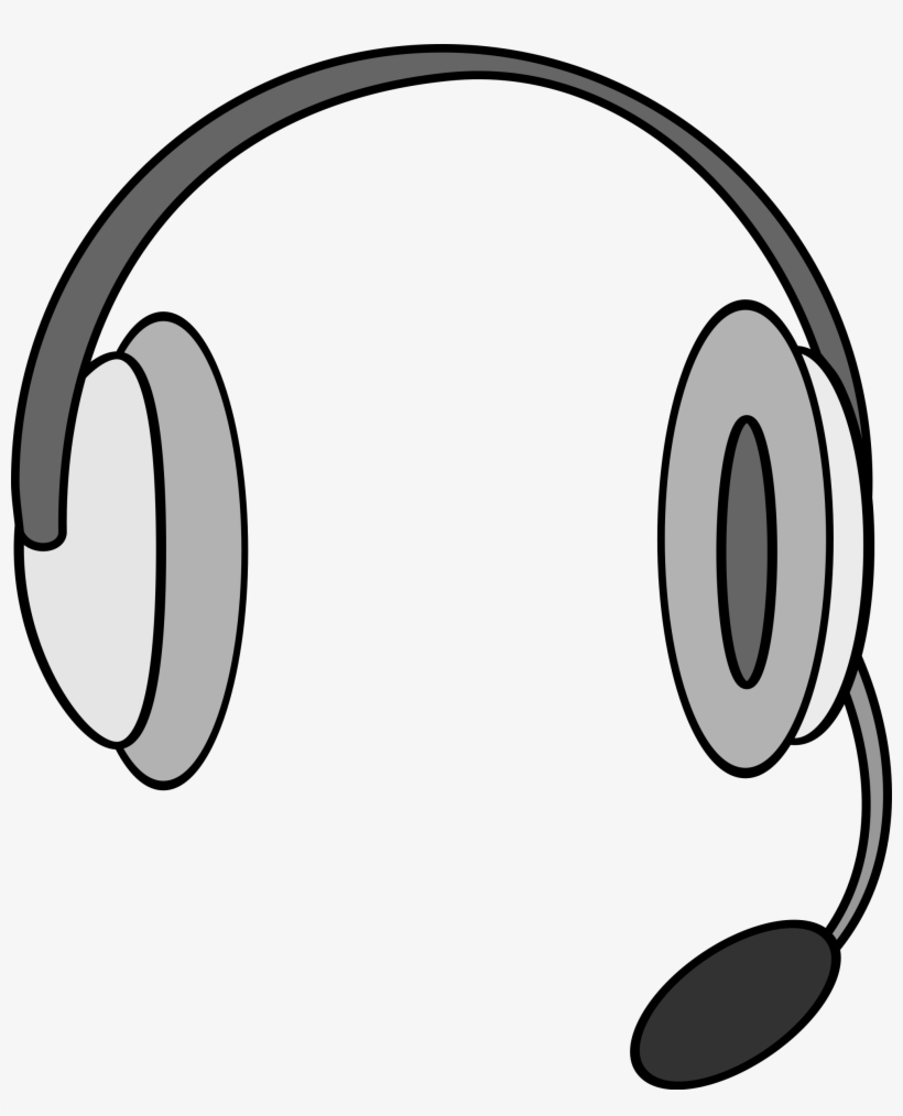 Headset Microphone Clip Art Pictures To Pin On Pinterest, transparent png #5646859
