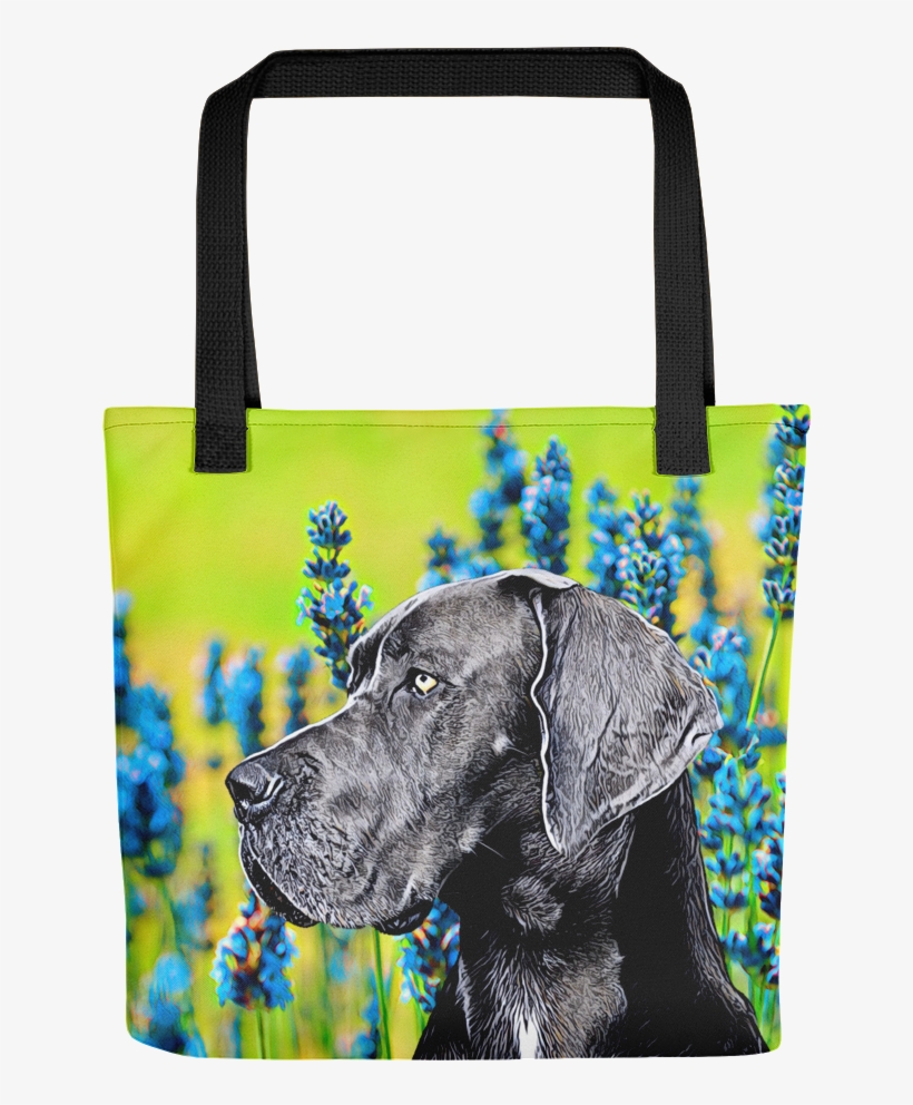 Great Dane Tote Bag - Free Transparent PNG Download - PNGkey