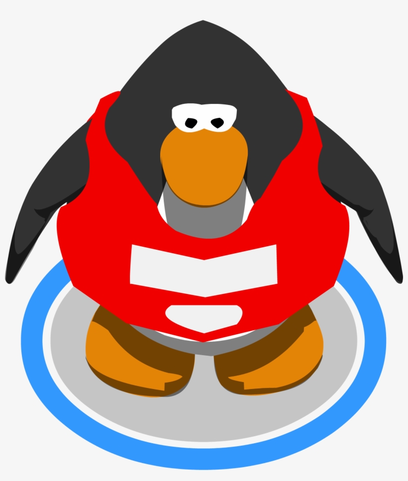 Lifeguard Shirt Ingame - Club Penguin Png - Free Transparent PNG Download -  PNGkey