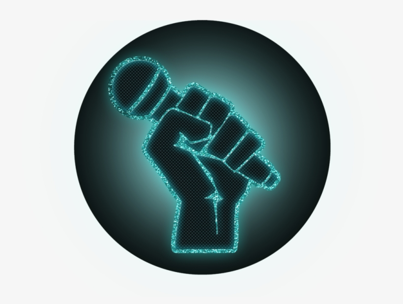 Music/microphone In Glow - Hillkin, transparent png #5719343