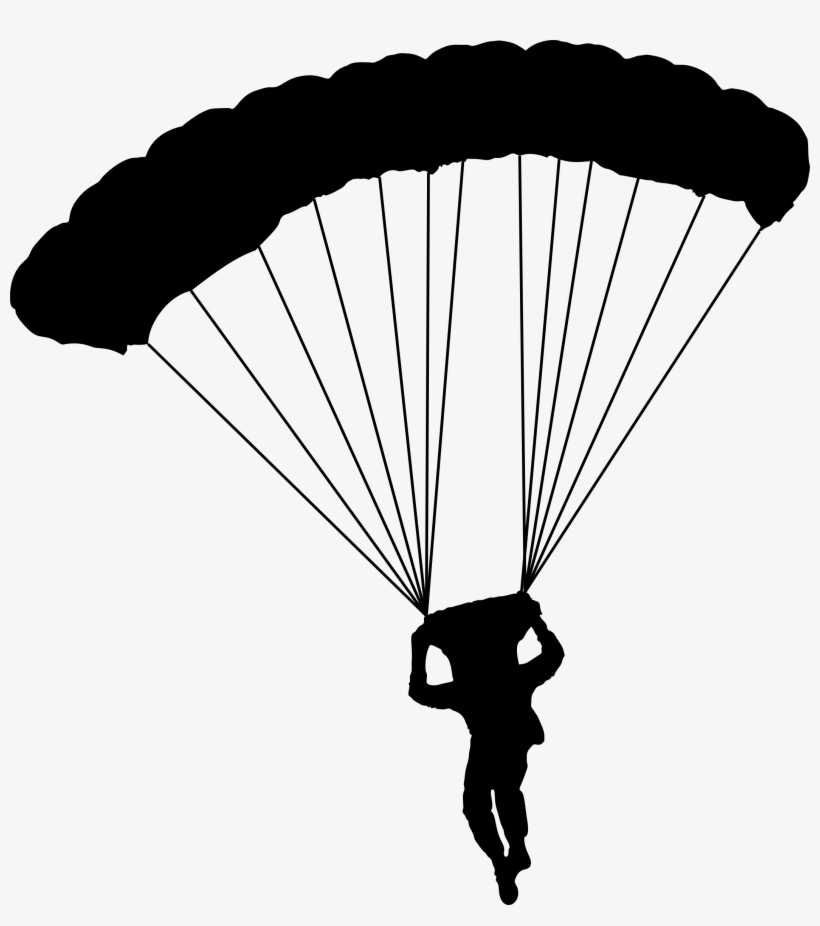 Cartoon Parachute Png Graphic Royalty Free Library - Parachute Clipart