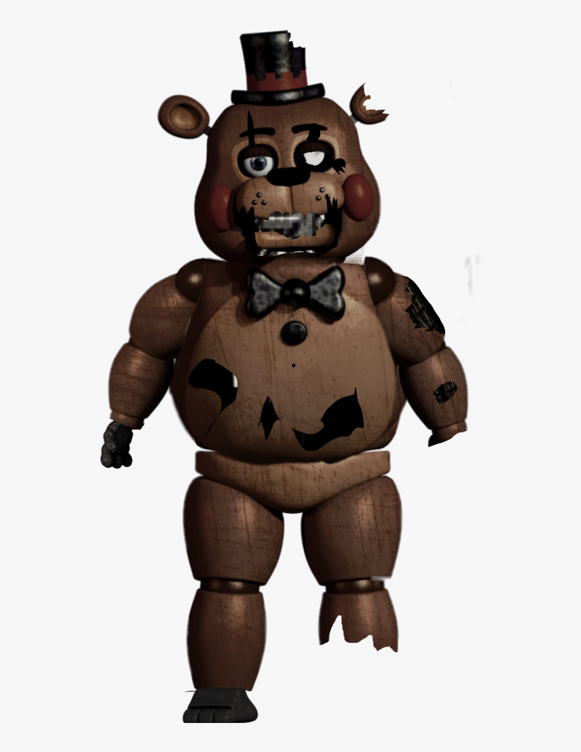 Withered Freddy PNG and Withered Freddy Transparent Clipart Free